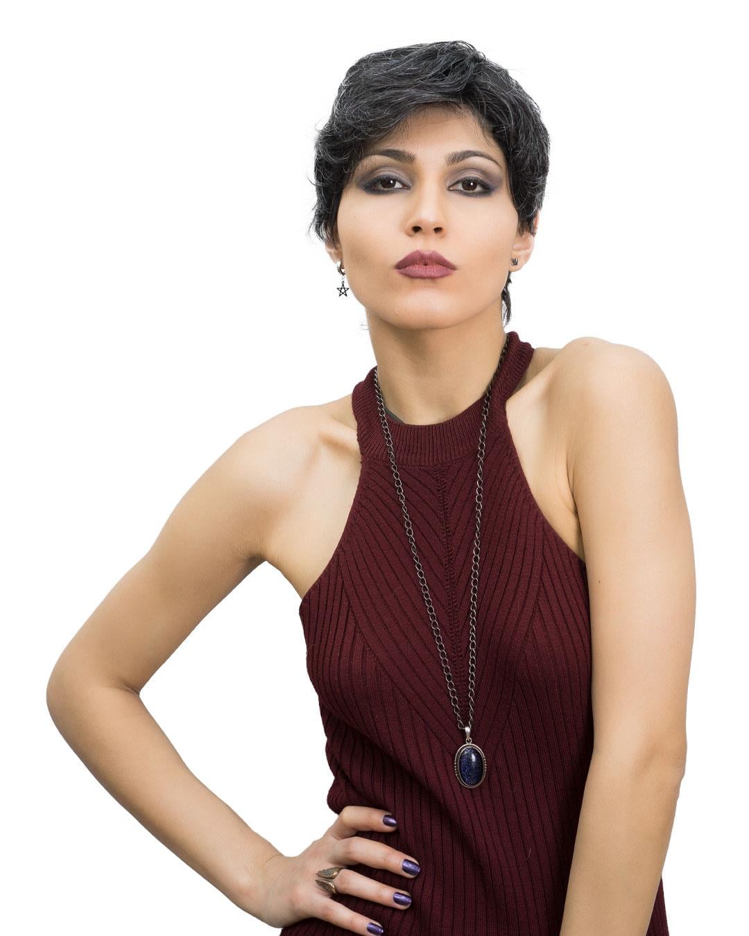 Pixie Kadın Kısa Medikal Peruk