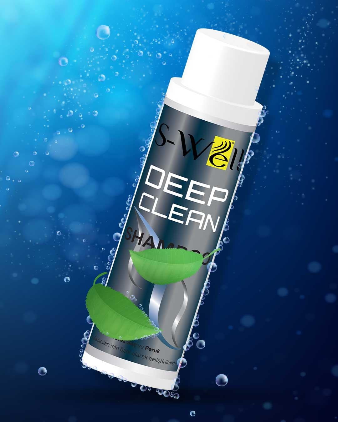 S-Well Deep Clean Shampoo | Protez Saç Bakım Şampuanı 400 ML