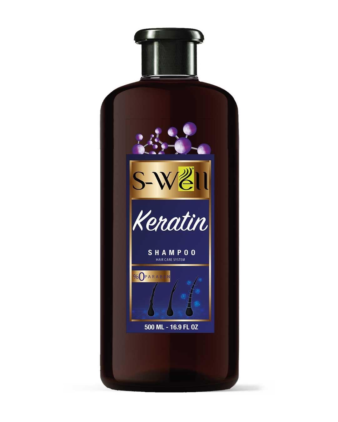 S-Well® Protez Saç ve Medikal Peruklara Özel Keratin Saç Bakım Şampuanı 500 ml