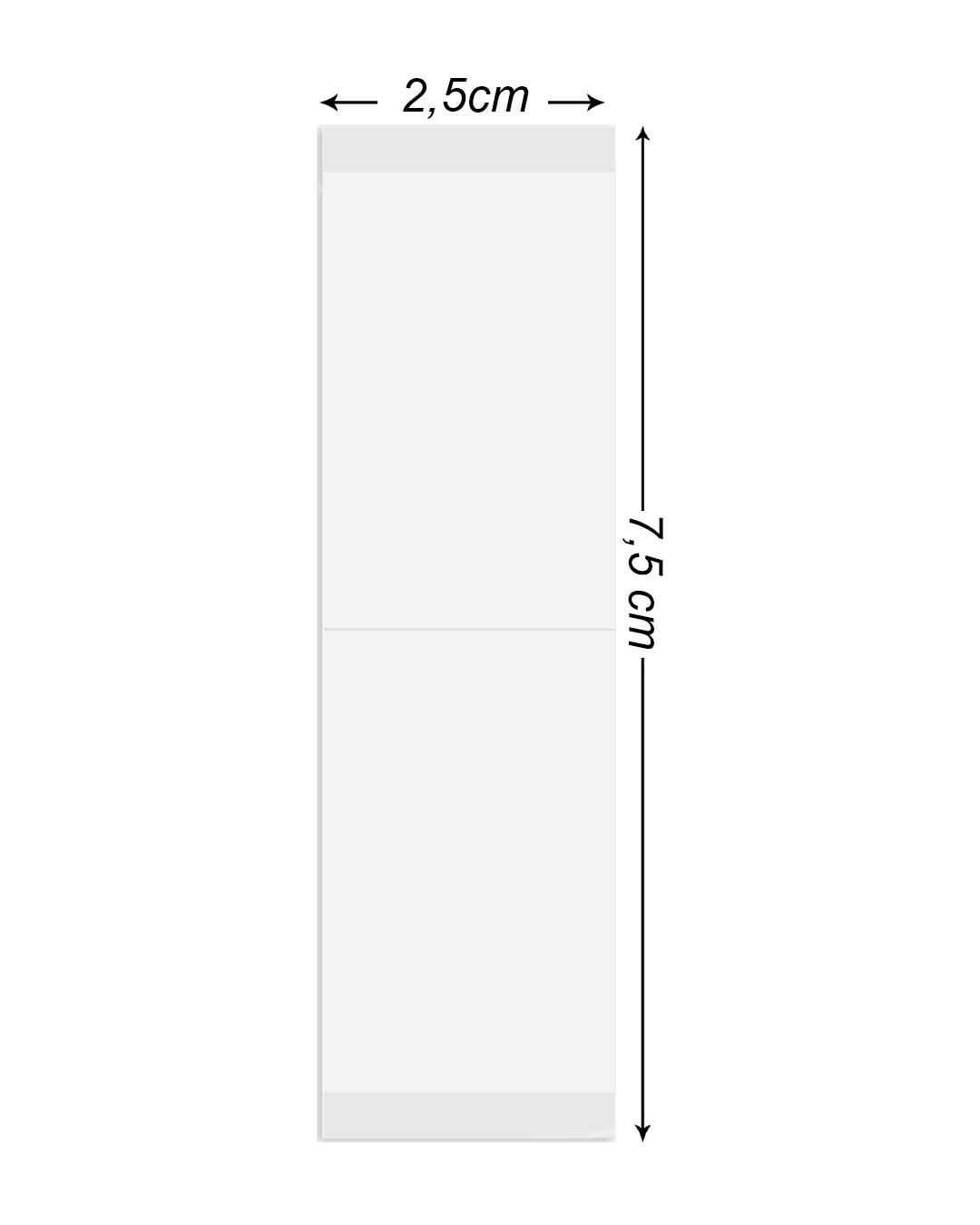Ultra Hold Muadili Protez Saç Bandı Düz (1 x 3 - 2.5cm x 7,5cm) 36 Adet