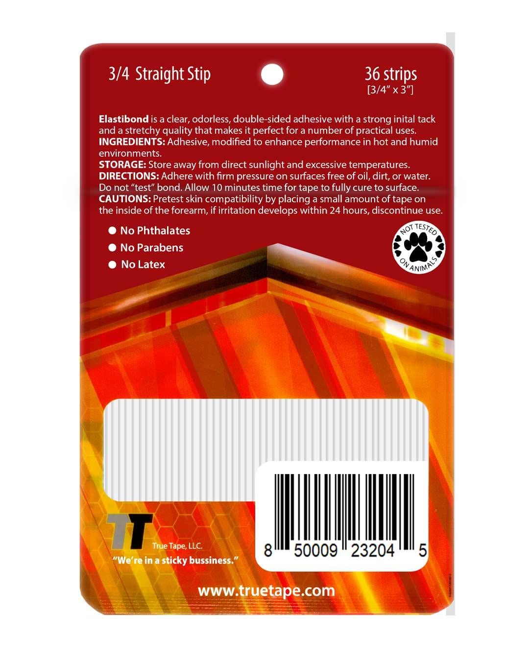True Tape ElastiBond Protez Saç Bandı Düz ( 3/4