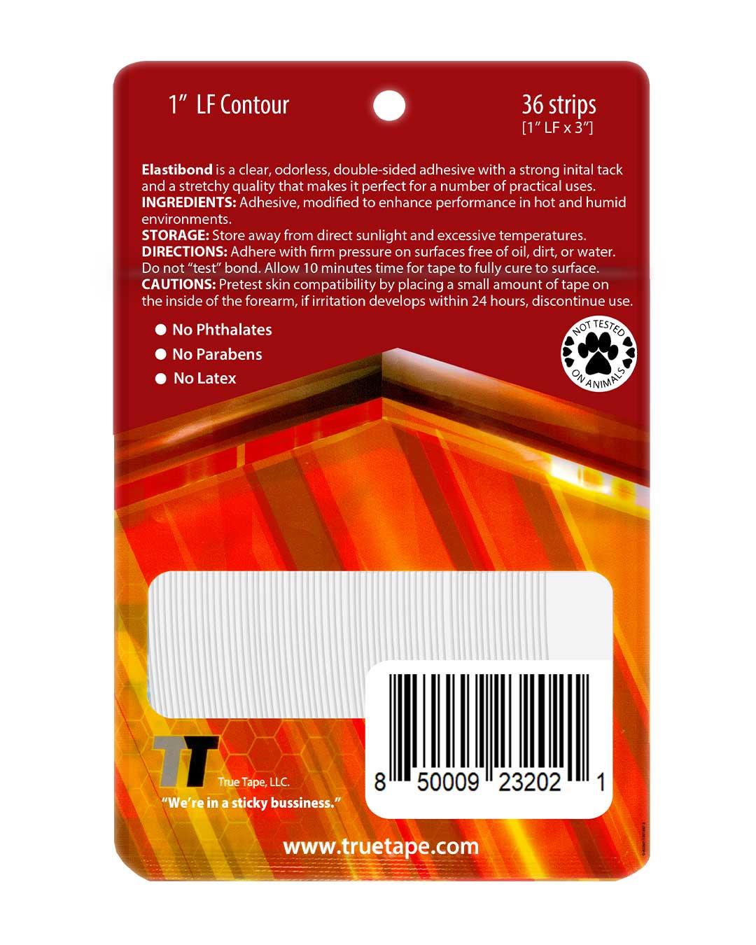 True Tape ElastiBond Protez Saç Bandı Oval ( 1