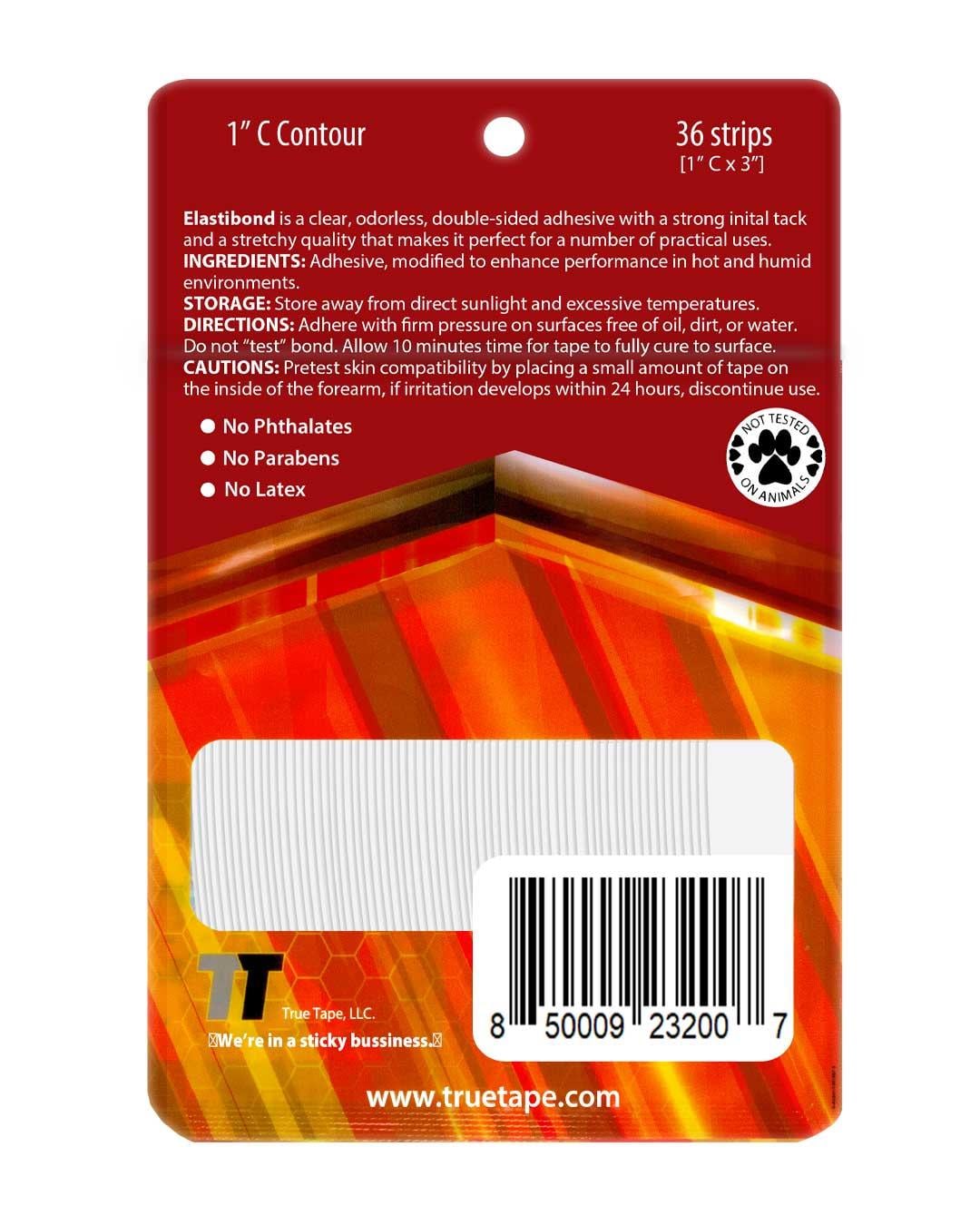 True Tape ElastiBond Protez Saç Bandı Oval ( 1