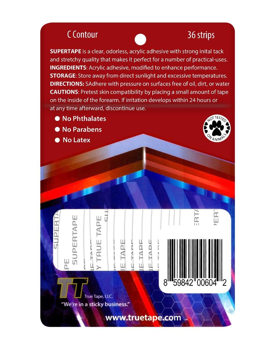 True Tape SUPERTAPE Protez Saç Bandı Oval (