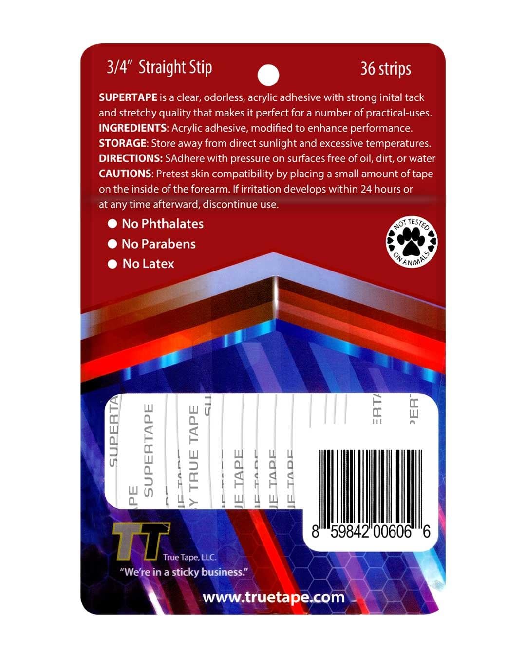 True Tape SUPERTAPE Protez Saç Bandı Düz (3/4