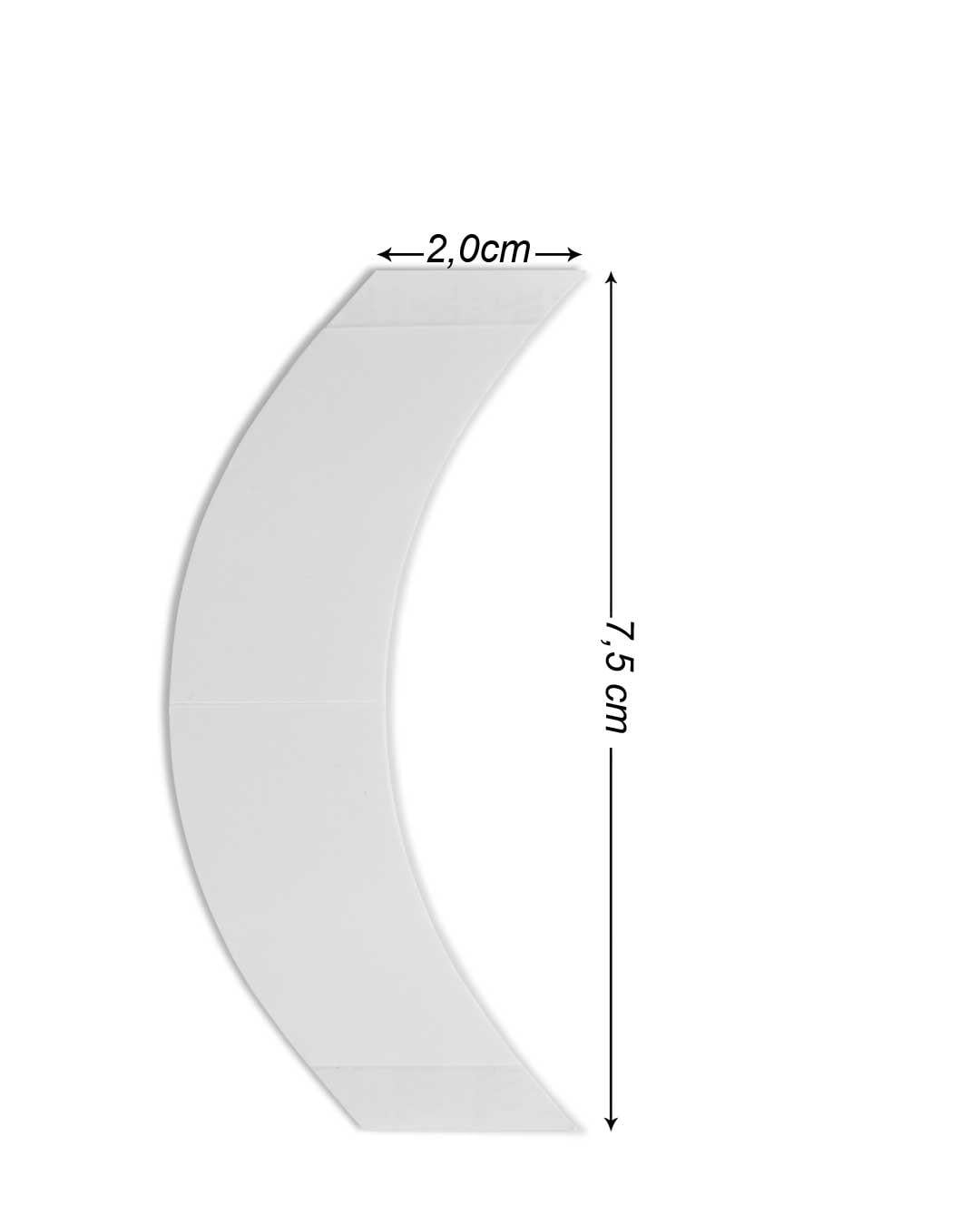 True Tape SUPERTAPE Protez Saç Bandı Oval (CC - 2cm x 7.5cm) 36 Adet