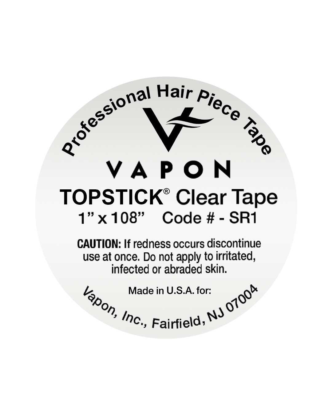 Vapon Tape | TOPSTICK Clear Tape Protez Saç Bandı Rulo (2,5cm x 2,74m)