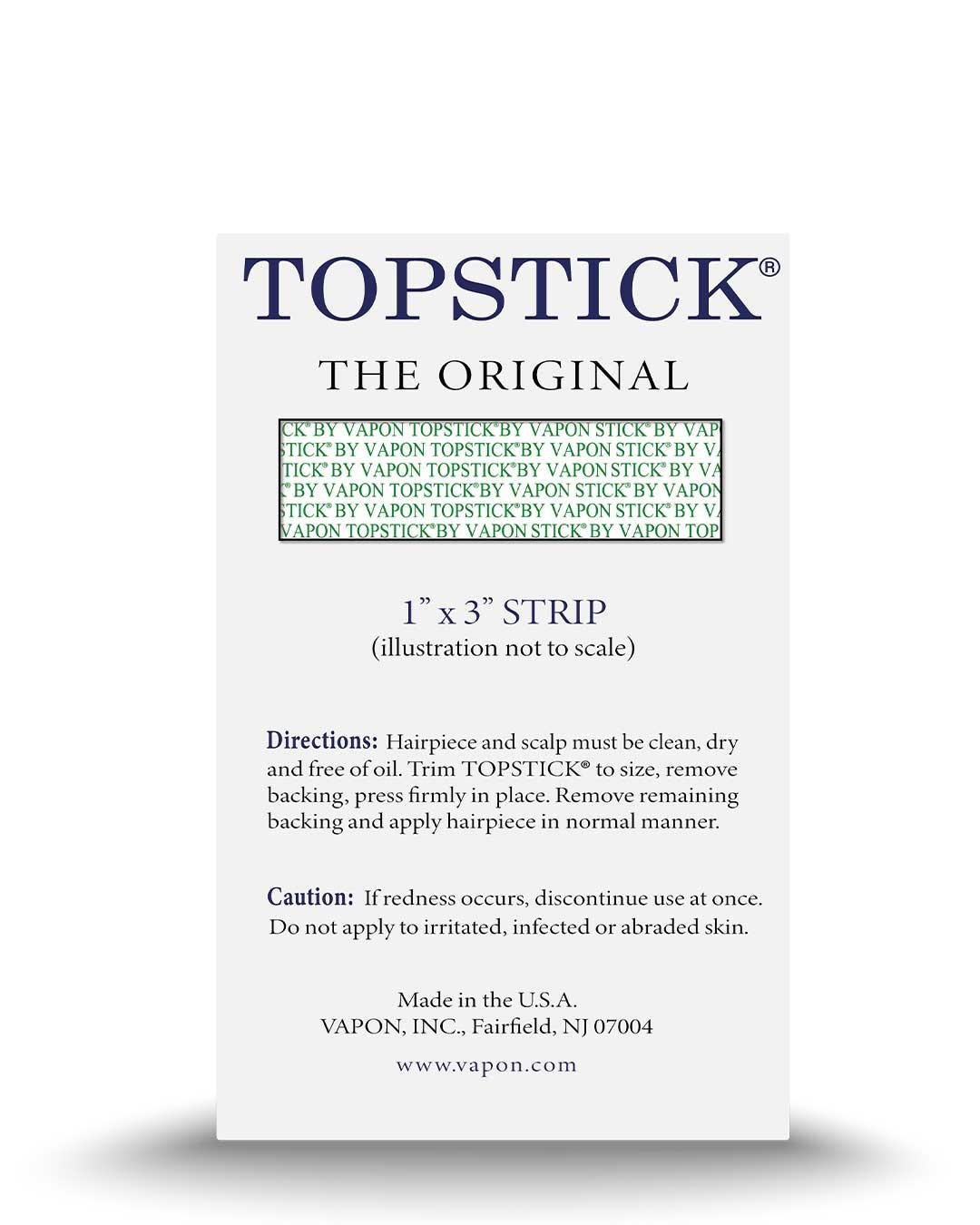 Vapon Tape | TOPSTICK The Original Protez Saç Bandı Düz (2,5cm x 7,5cm) 50 Adet