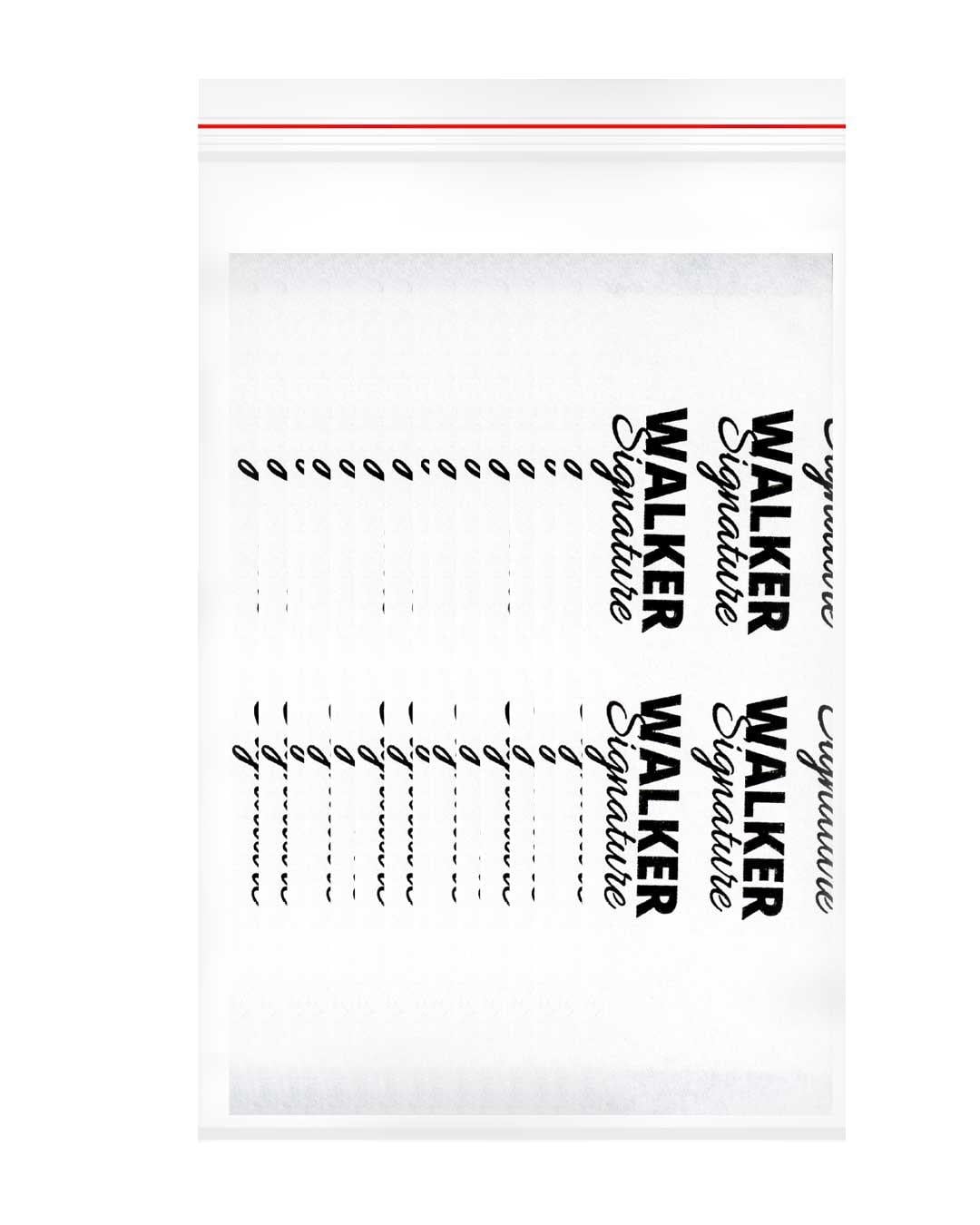 Walker Signature Tape Protez Saç Bandı Düz (1 x 3 - 2.5cm x 7.5cm) 36 Adet