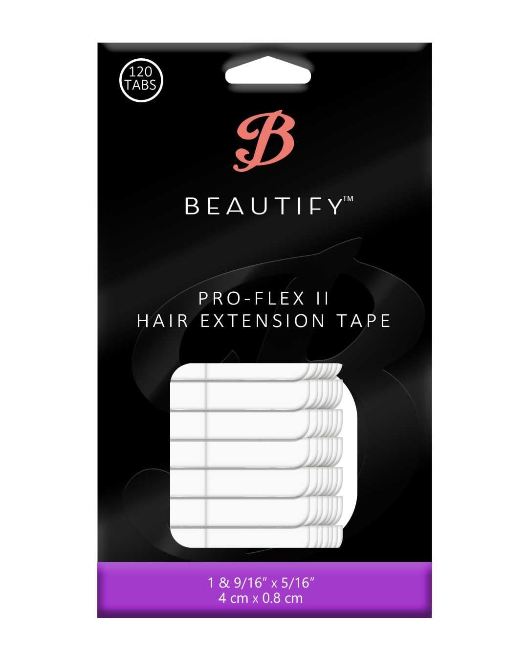 Walker Tape Beautify Pro-Flex II Hair Extension - Bant Kaynak Bandı (4 cm x 0,8 cm) 120 Adet