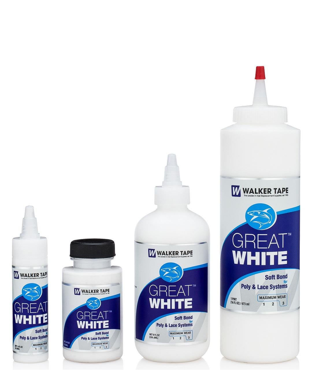 Walker Tape Great White Protez Saç Yapıştırıcısı 8 FL OZ (236.6ML)