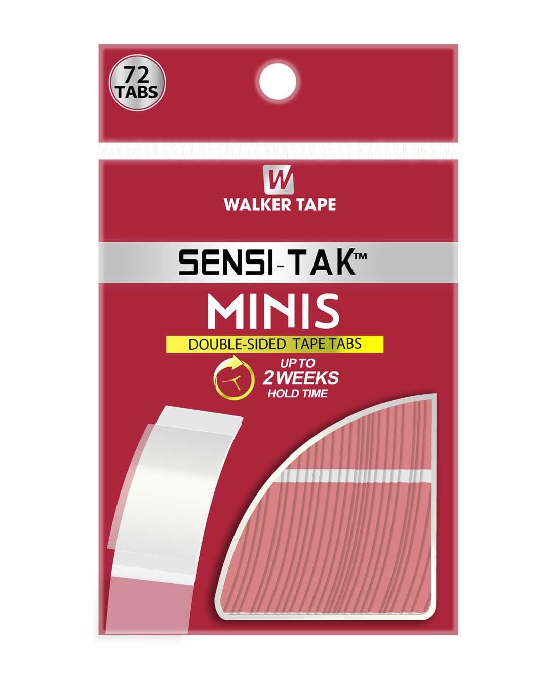 Walker Tape Sensi Tak™ Minis Protez Saç Bandı Oval (2,0cm x 7,5cm) 72 Adet