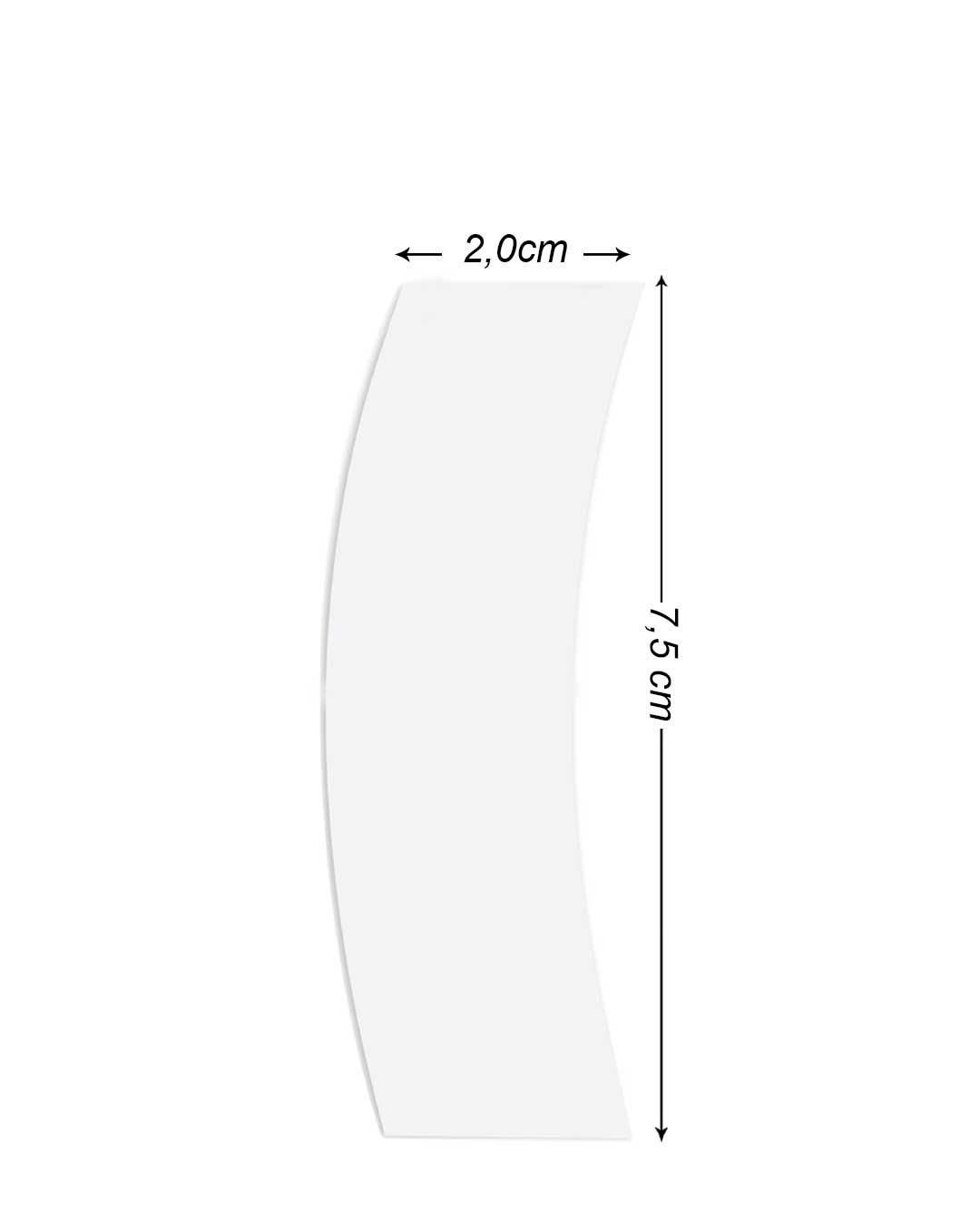 Walker Tape Sensi Tak™ Protez Saç Bandı Oval 