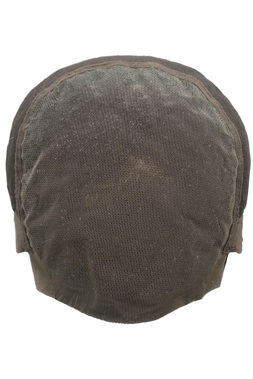 Erkek Protez Tül Peruk Doğal Renk / %30 Beyazlı