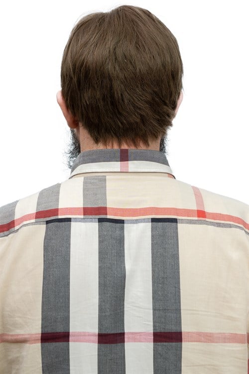 Erkek Protez Tül Peruk Karamel