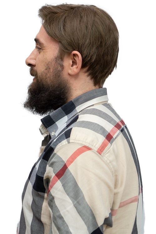 Erkek Protez Tül Peruk Karamel