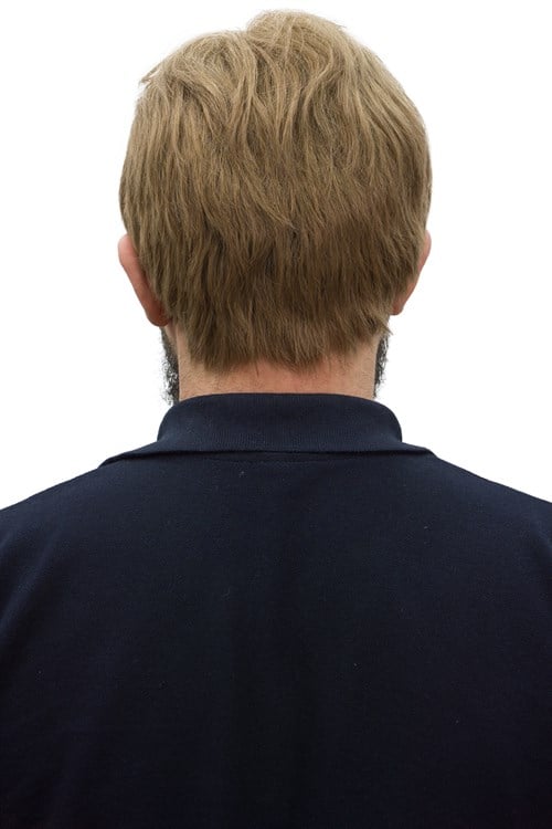 Erkek Protez Tül Peruk Kumral