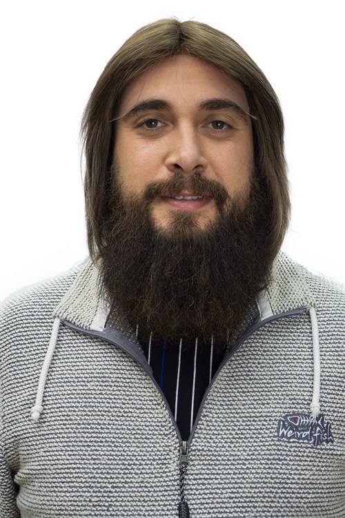 Erkek Protez Tül Peruk (Messy Bob) Küllü Koyu Kumral