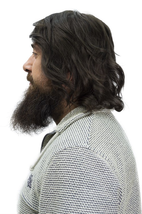 Erkek Protez Tül Peruk (Messy Bob) Küllü Kumral