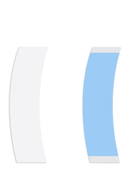 Lace Front Muadili Protez Saç Bandı Oval ″C″ (2,0 x 7,5 cm) 36 Adet