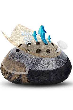 BİO | Önü Tül Erkek Protez Saç