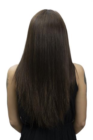 S-Well Medikal Tül Peruk Angel Plus Koyu Kestane