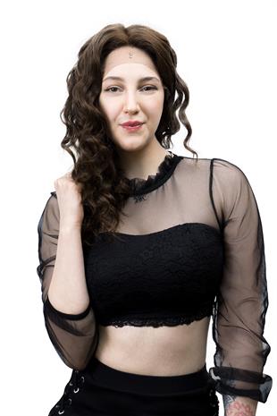 Dancia Full Tül Kadın Medikal Peruk Kestane 