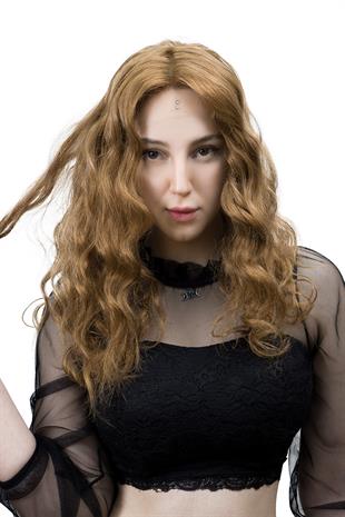 Dancia Full Tül Kadın Medikal Peruk Kumral