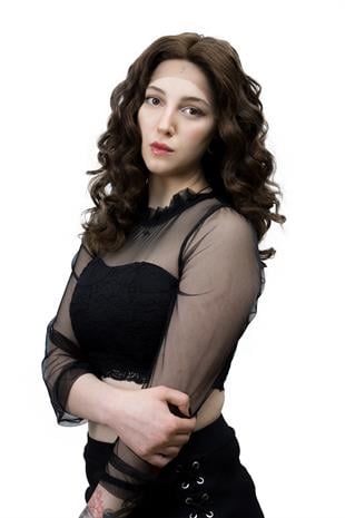 Dancia Full Tül Kadın Medikal Peruk Kestane 