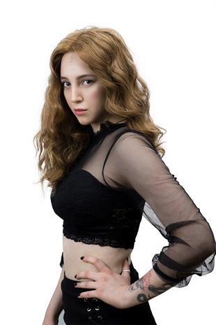 Dancia Full Tül Kadın Medikal Peruk Kumral