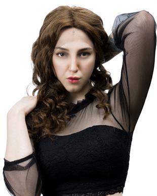 Dancia Full Tül Kadın Medikal Peruk Kahverengi