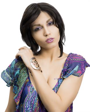 Messy Bob Orta Boy Tül Kadın Medikal Peruk Yuanse