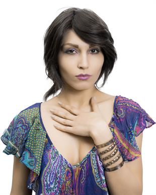 Messy Bob Orta Boy Tül Kadın Medikal Peruk