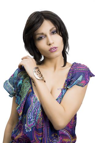 Messy Bob Orta Boy Tül Kadın Medikal Peruk Yuanse