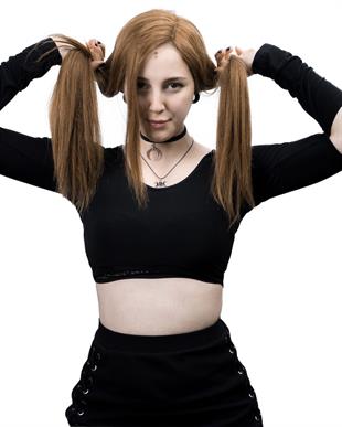 Natali Kadın Medikal Peruk Modeli Kumral Renk