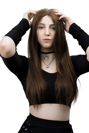 Natali Kadın Medikal Peruk Kahve Rengi