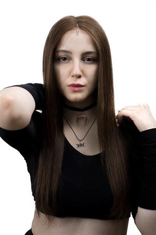 Natali Kadın Medikal Peruk Koyu Kestane