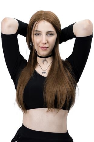 Natali Kadın Medikal Peruk Kumral
