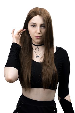 Natali Kadın Medikal Peruk Kahve Rengi