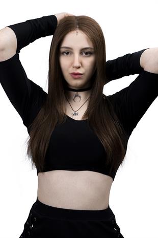 Natali Kadın Medikal Peruk Koyu Kestane