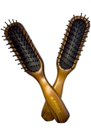 New Angel Protez Saç Tarama Tarağı Ucu Toplu - Saç Açma Fırçası