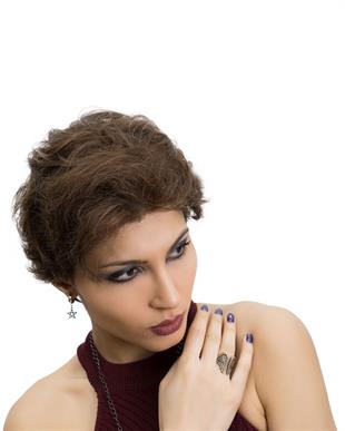 Pixie Kadın Kısa Medikal Peruk