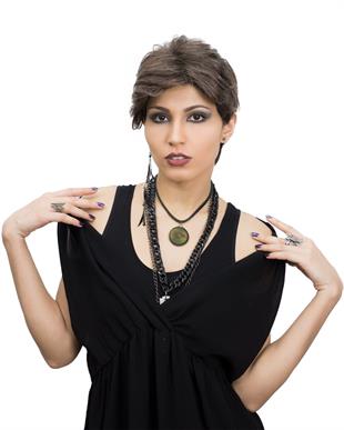 Pixie Kadın Kısa Medikal Peruk