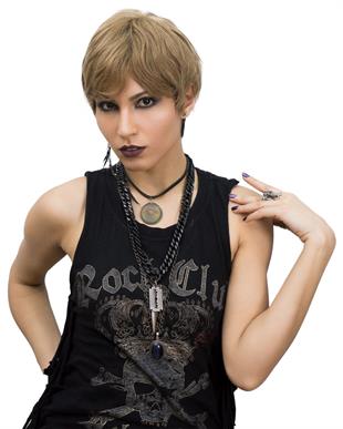 Pixie Kadın Kısa Medikal Peruk