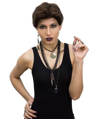 Pixie Kadın Kısa Medikal Peruk