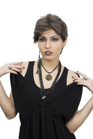 Pixie Kadın Kısa Medikal Peruk