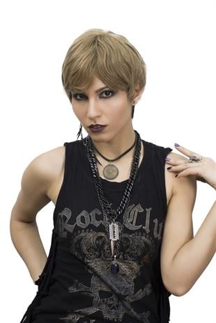 Pixie Kadın Kısa Medikal Peruk