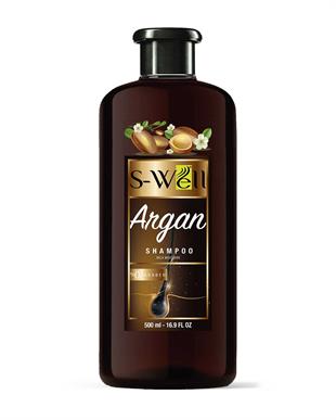 S-Well® Argan Yağlı Protez Saç ve Medikal Peruk Saç Bakım Şampuanı 500 ml