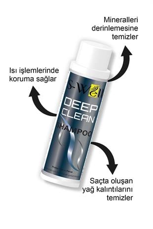 S-Well Deep Clean Shampoo | Protez Saç Bakım Şampuanı 400 ML