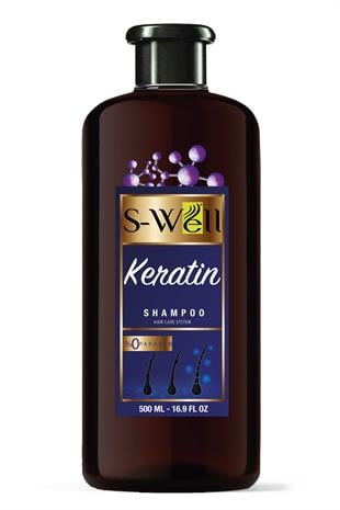 S-Well® Protez Saç ve Medikal Peruklara Özel Keratin Saç Bakım Şampuanı 500 ml